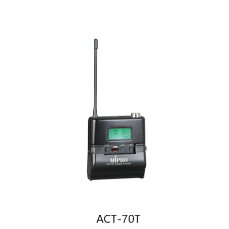 ACT-70T 新寬頻佩戴式發(fā)射器